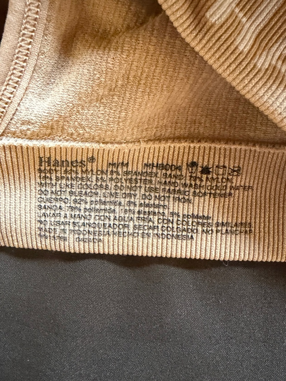 Hanes Rib Contour Bra - Picture 4 of 4